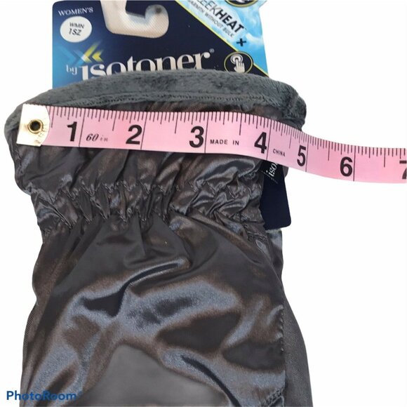 Isotoner Womens One Size Gloves SleekHeat Touchscreen Technology Lavender New - Picture 7 of 10
